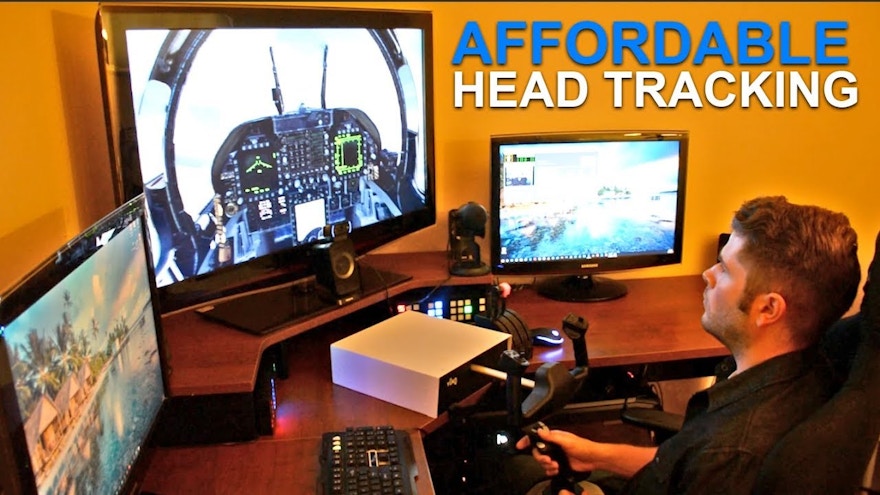 The Flight Sim Deck: Head Tracking With A Webcam And $3 [FYC]