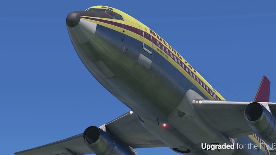 FlyJSim Show Off Rainman Package for their 737 & 727 Aircraft
