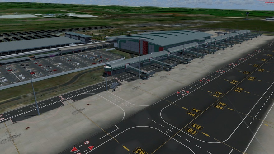 Gaffer Simulations Previews King Shaka International Airport for P3D