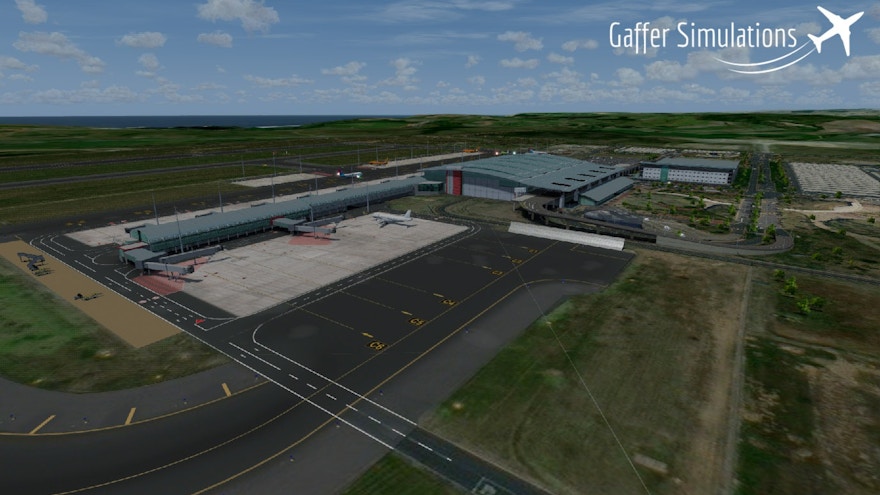 Gaffer Simulations King Shaka Airport Released for P3D v4