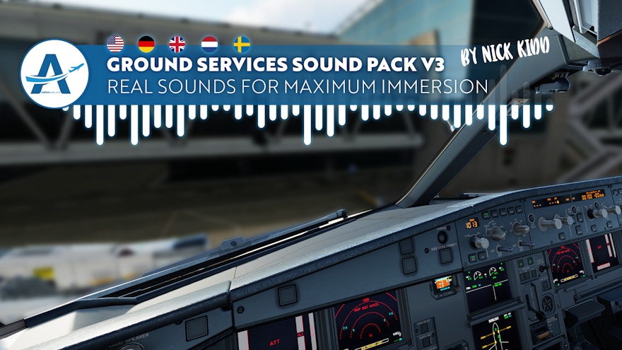 AviationLads Releases Ground Service Sound Pack v3 Freeware