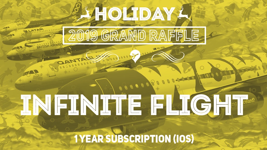 Grand Raffle – Infinite Flight – Year Subscription (Week 2)