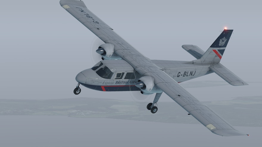 Nimbus Releases BN-2 Islander for X-Plane