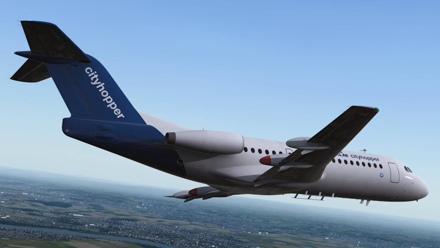 Just Flight Announces Fokker F28 Fellowship