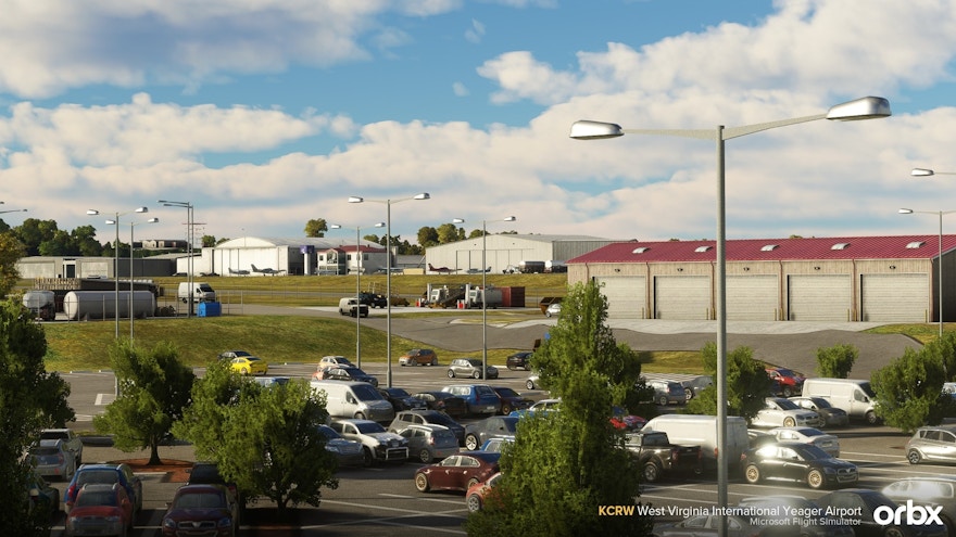 Orbx Releases Yeager International Airport for MSFS