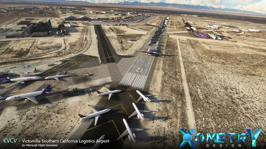 Xometry Design Bringing Victorville to MSFS