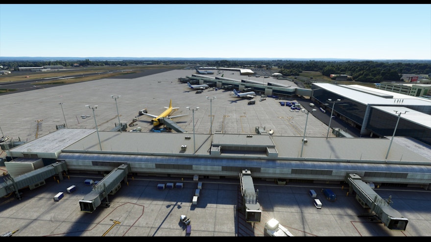 LatinVFR Shares All-New Previews of Bradley International Airport for MSFS