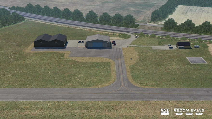 Skytitude Releases Aerodrome Redon Bains for XPL
