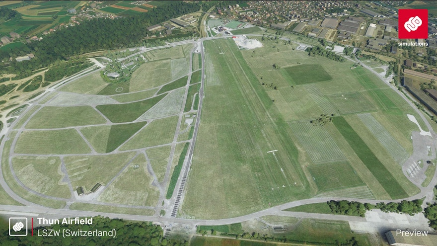 MB Simulations Releases Thun Airfield for MSFS