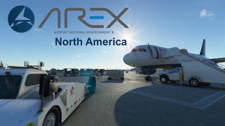 LatinVFR Releases AREX: Airport Regional Environment X North America for MSFS