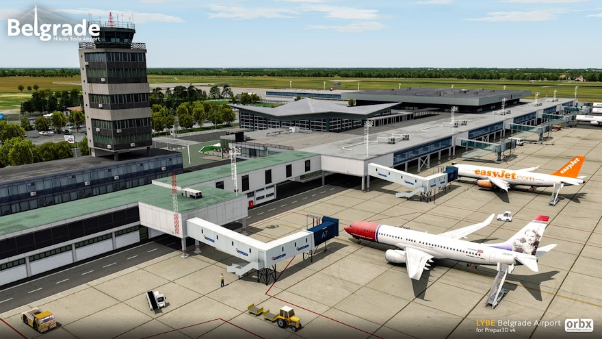 Orbx LYBE Belgrade Airport Now Available