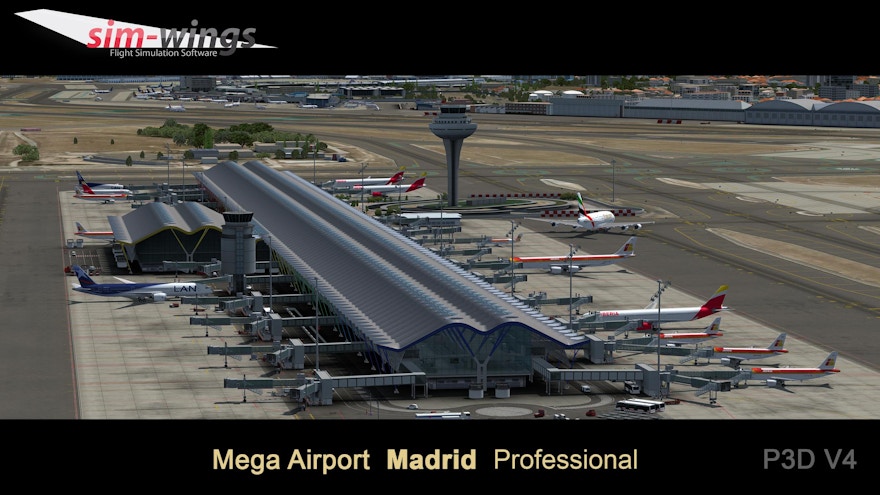 SimWings/Aerosoft Mega Airport Madrid Professional Released