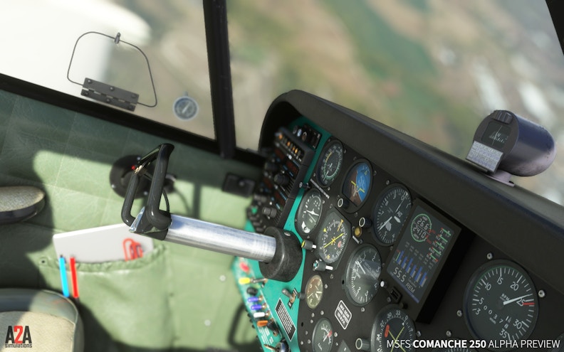 Brand New A2A Simulations Accu-Sim Comanche 250 for MSFS Previews
