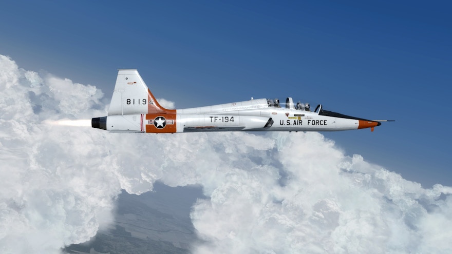 Milviz Shares Preview of T-38A Advanced With PBR