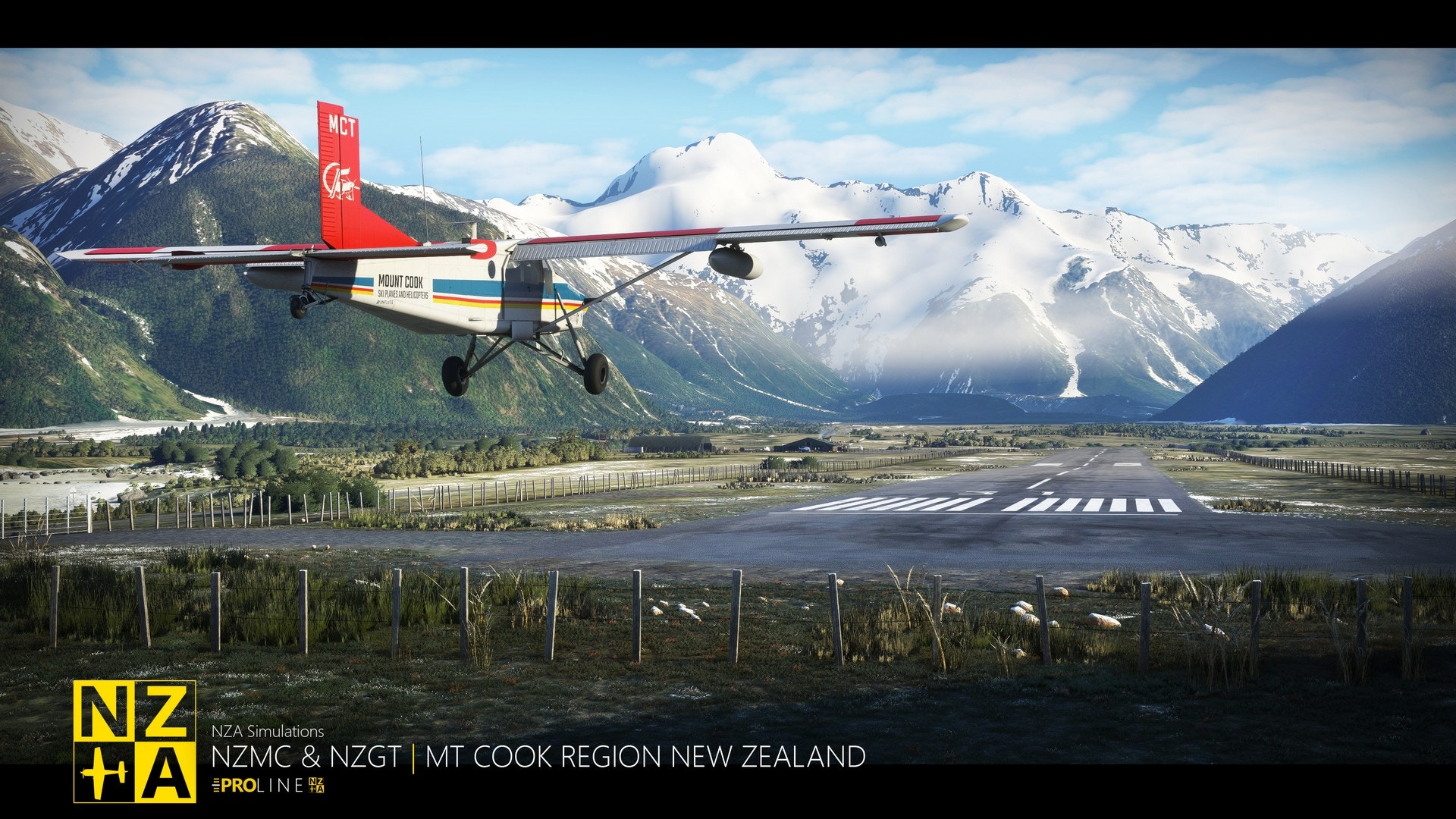 NZA Simulations Releases Mount Cook Region for MSFS [Giveaway