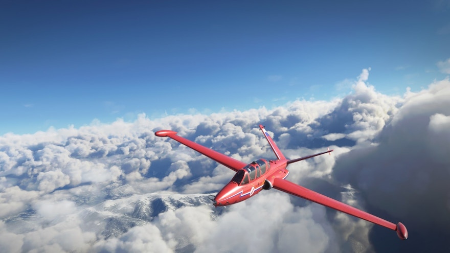 AzurPoly Releases the Fouga CM-170 Magister for MSFS