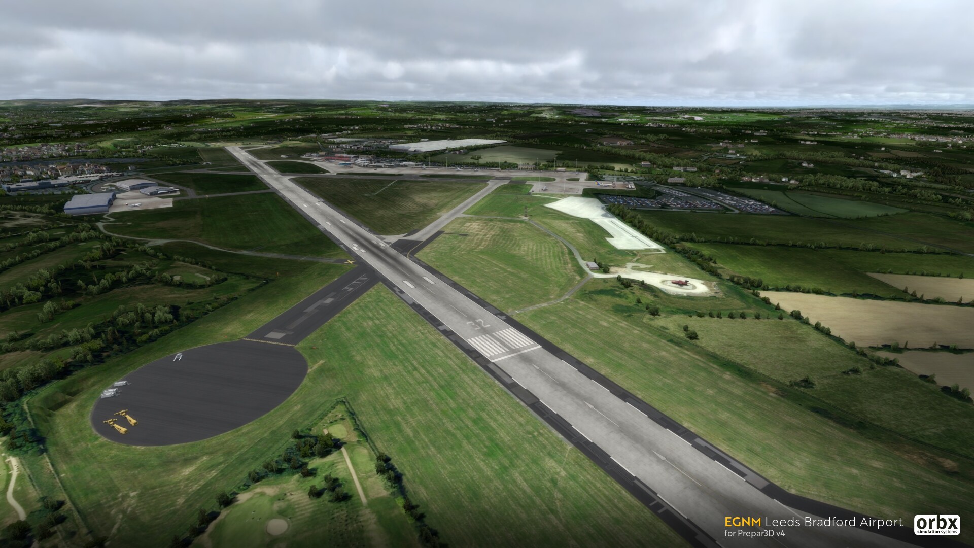 Orbx Shares Final Shots Of Leeds Bradford For Prepar3D V4 - FSElite