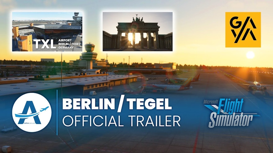 Gaya Simulations Releases Berlin Tegel for MSFS