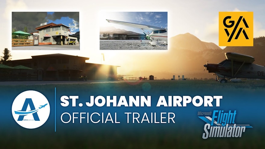 Gaya Simulations St. Johann Airport Trailer