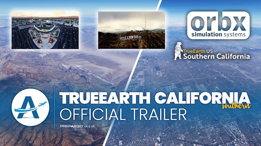 Orbx Releases TrueEarth Southern California for Prepar3D v4 and Above