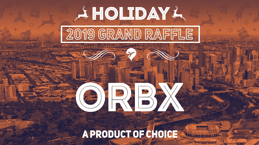 Grand Raffle – Orbx – Any Product (Week 3)