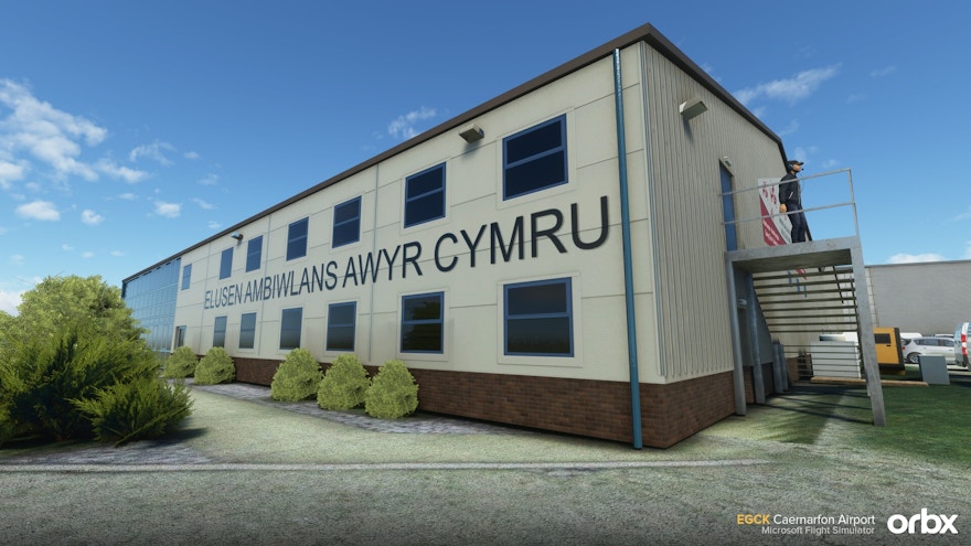 Orbx Releases Caernarfon Airport for MSFS