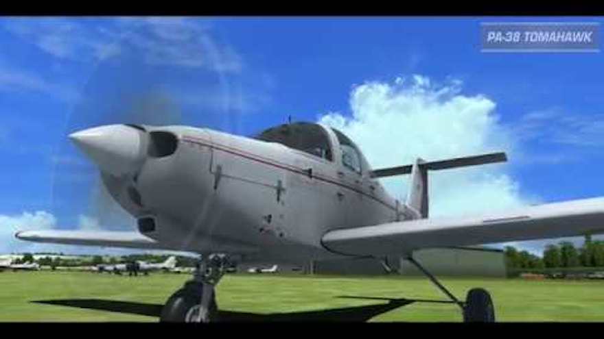 Just Flight Releases the PA-38 Tomahawk on P3D & FSX