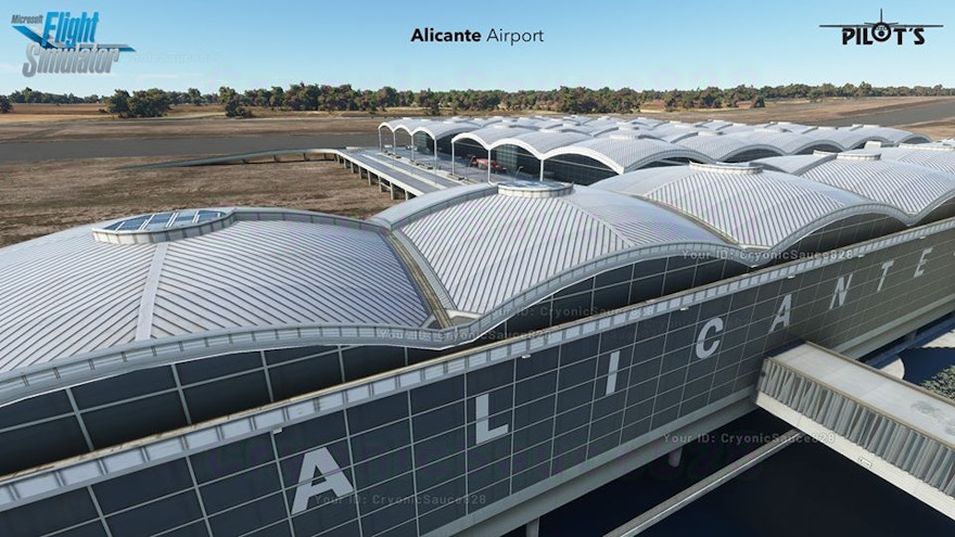 PILOT’S Previews Alicante Airport in Microsoft Flight Simulator