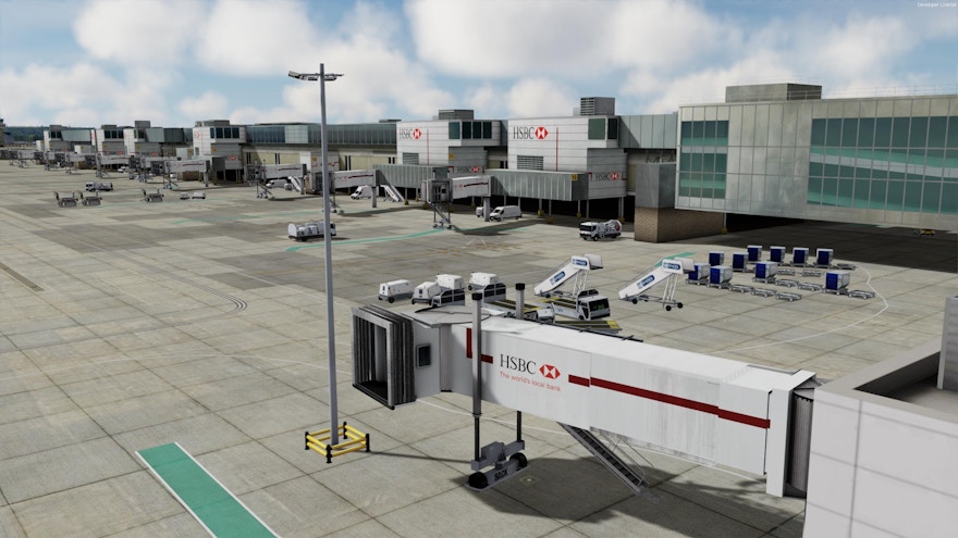 Jennasoft Updates Gatwick Airport to v1.2 on P3D