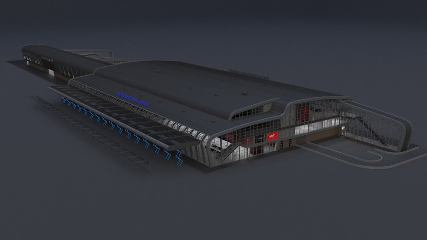 Pyreegue Dev Co Previews Lviv Danylo Halytskyi International Airport for MSFS