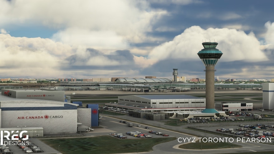 Reg Designs Releases Toronto Pearson International Airport for MSFS