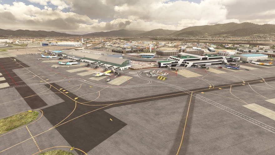 SamScene 3D RKPK Gimhae International Airport Now Available