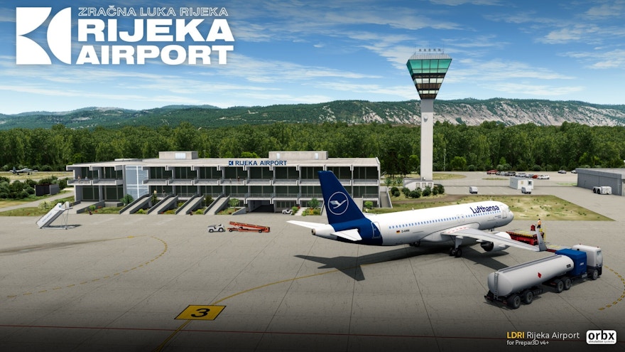 Orbx Announces Rijeka International Airport for Prepar3D v4+