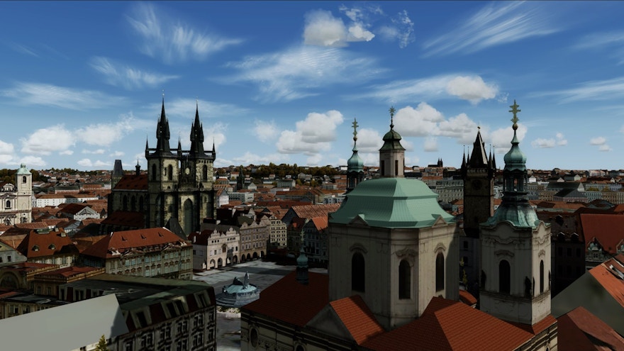SamScene3D Prague Century X Released for FSX and P3D