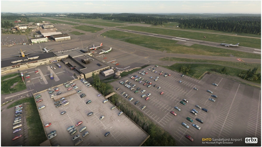 Orbx Releases Sandefjord Airport for MSFS