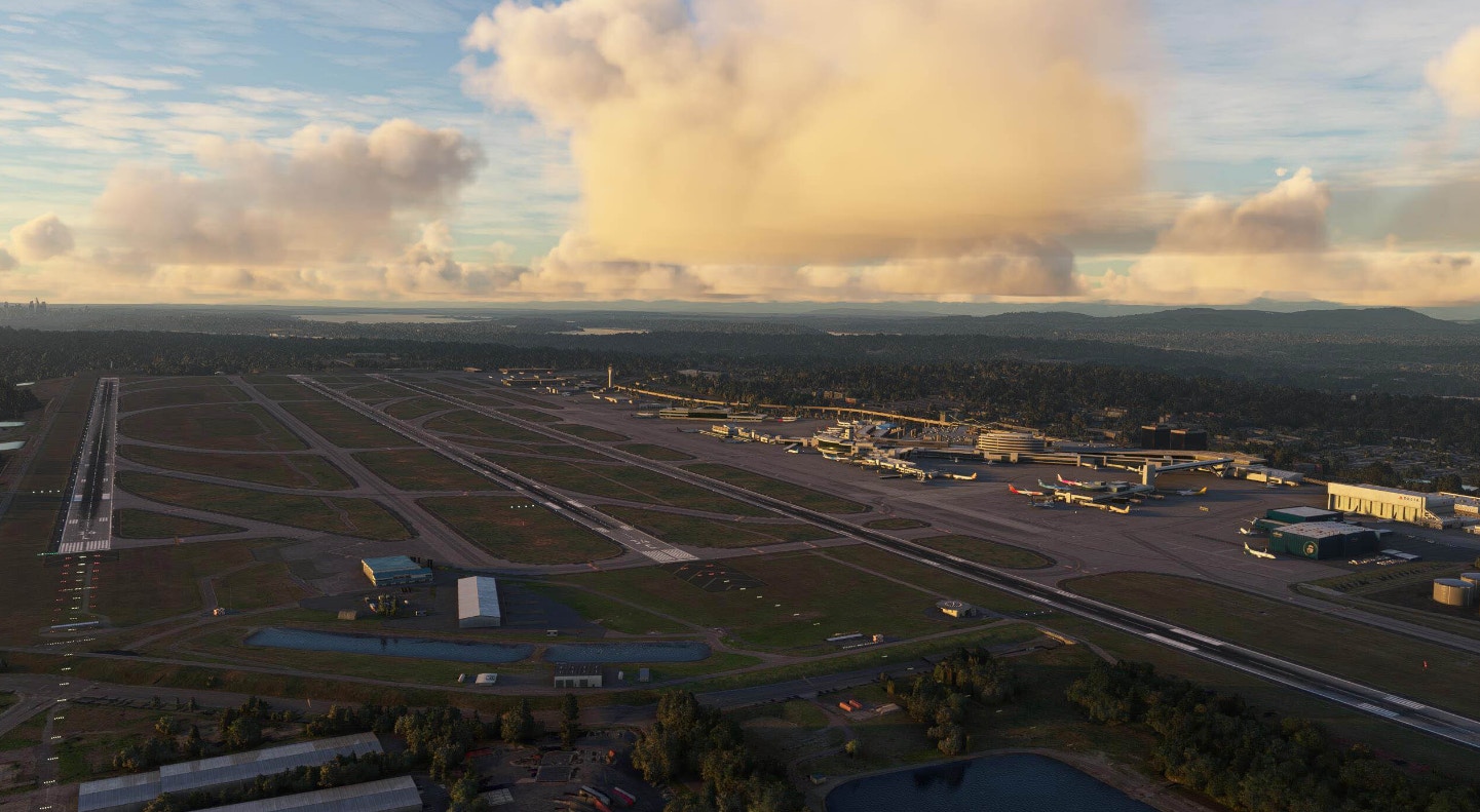 BMWorld and AMSim release Seattle-Tacoma International Airport for MSFS