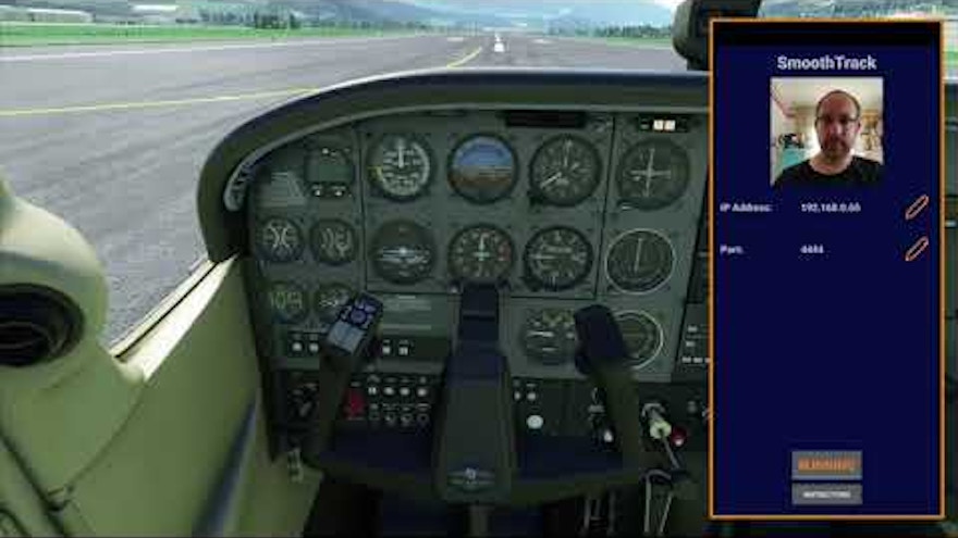 Head Tracking Phone App for Microsoft Flight Simulator
