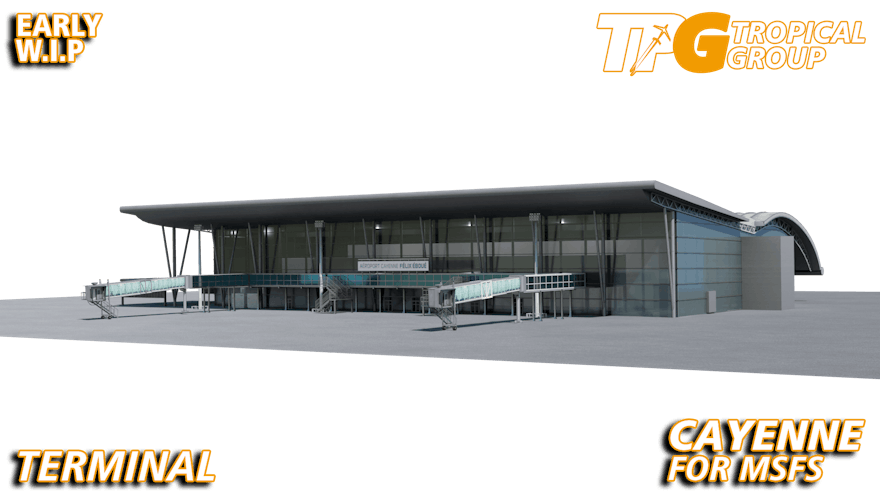 TropicalGroup announces Cayenne Felix Éboué Airport for MSFS