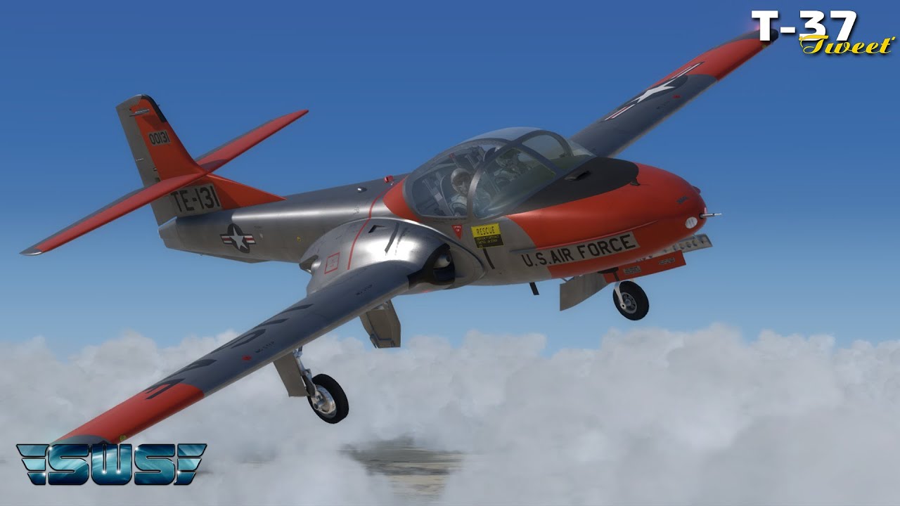 SimWorks Studios T-37B Preview Video - FSElite