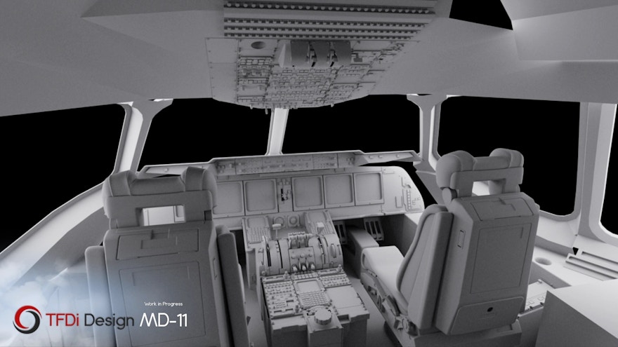 New Renders of TFDi Design MD-11