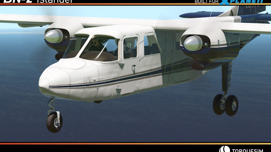 TorqueSim Announces BN-2 Islander for X-Plane