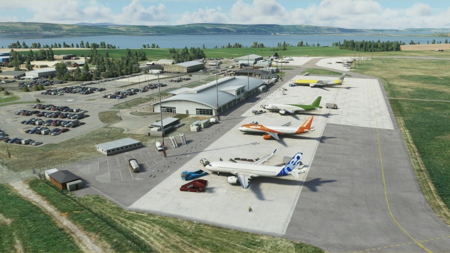 UK2000 Scenery Releases Inverness Airport for MSFS