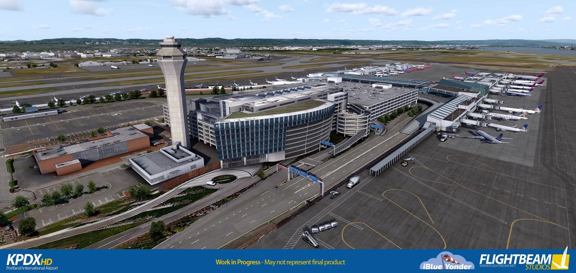 Flightbeam Continues to Preview Portland (KPDX) FSElite