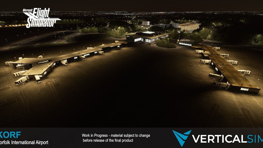 Verticalsim Releases Norfolk International Airport for MSFS