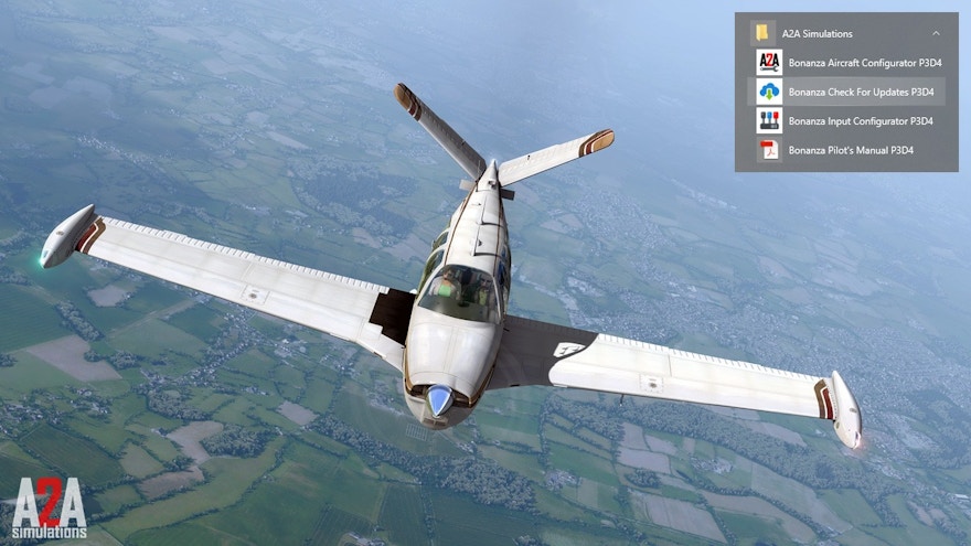 A2A Simulations Updates Bonanza V35 for P3D v4