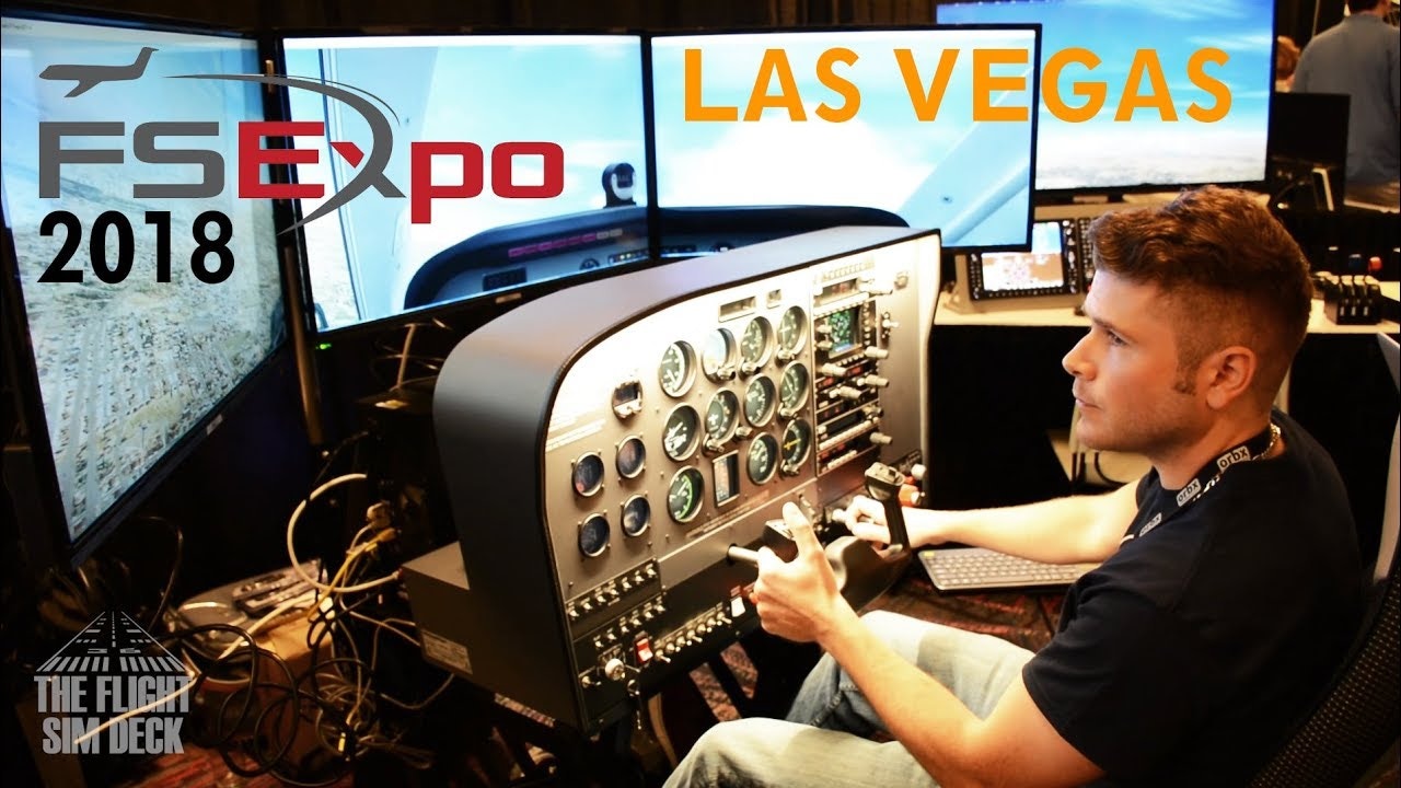 The Flight Sim Deck: Trip Report From Las Vegas - FSElite