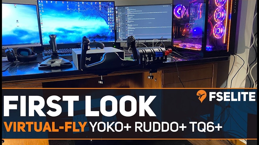 Virtual-Fly YOKO+ RUDDO+ TQ6+: The FSElite First Look