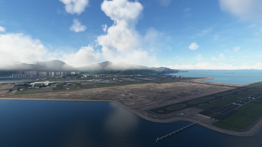 WF Scenery Studio Updates Hong Kong Intl VHHH for MSFS and P3D