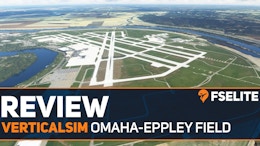Review: Verticalsim KOMA – Omaha-Eppley Field for MSFS