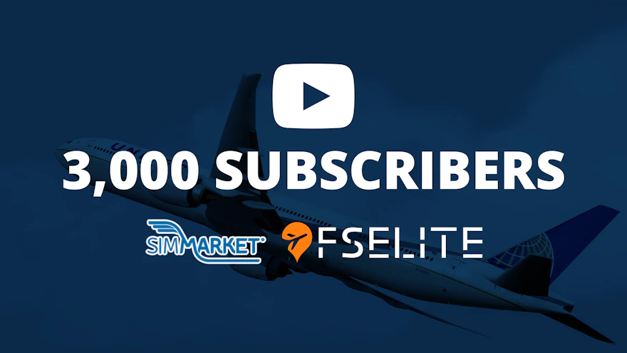 Win SimMarket Vouchers to Celebrate 3000 YouTube Subscribers